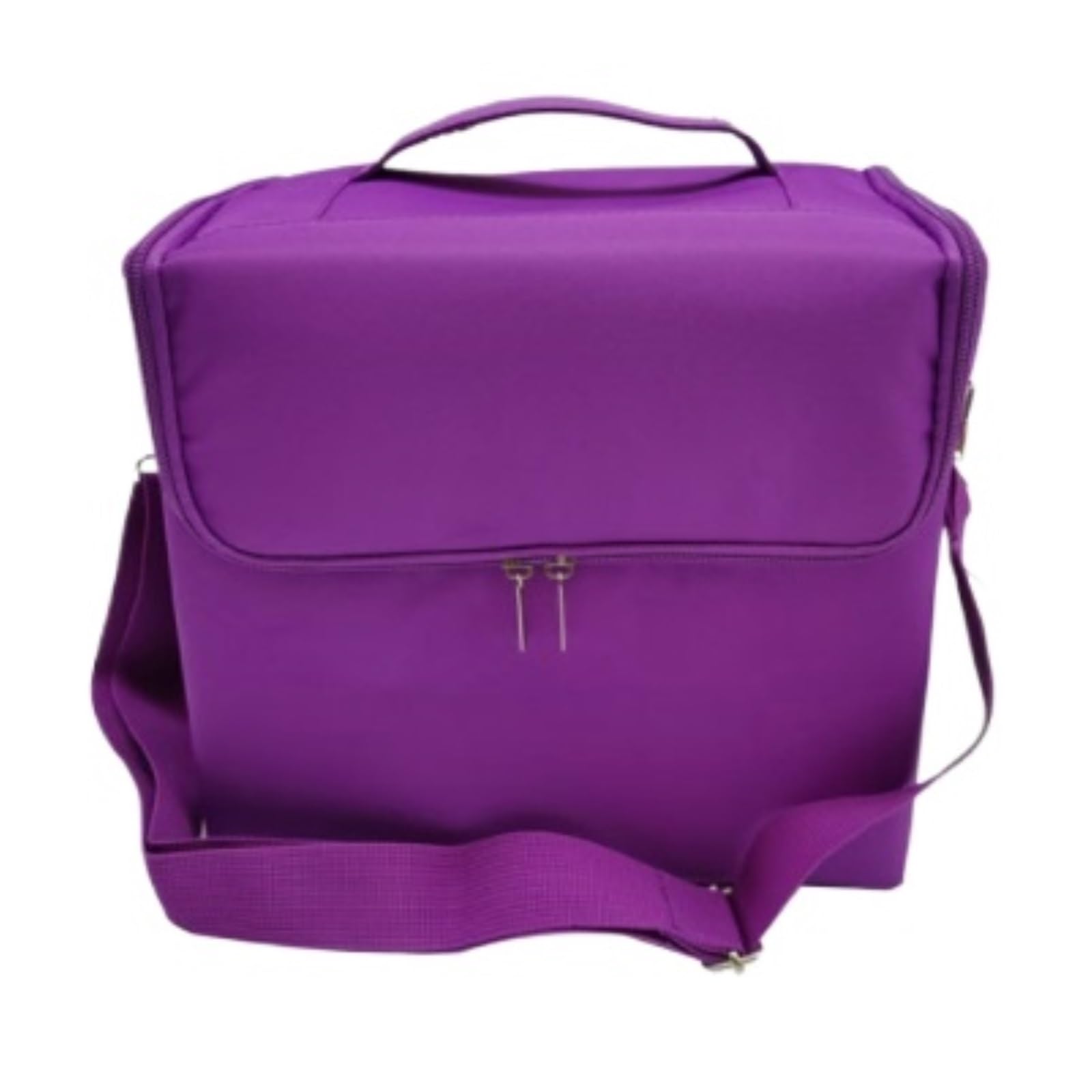 Organizer Smalti per Unghie Rossetti Scatola Portaoggetti for Cosmetici, for Smalti con Scomparti Accessori Bellezza(Purple)