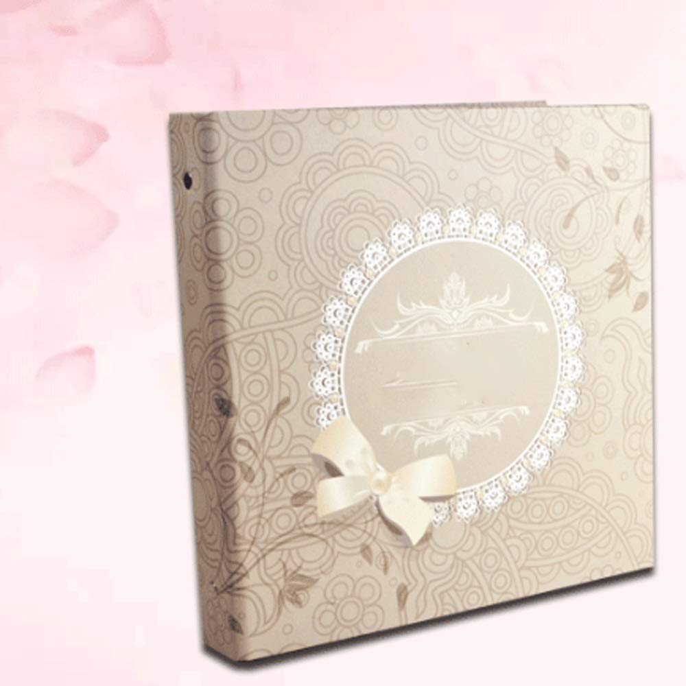 Album - modny album do scrapbookingu z tkaniną ze stronami z otwieraniem zdjęć lepki typ scrapbooking