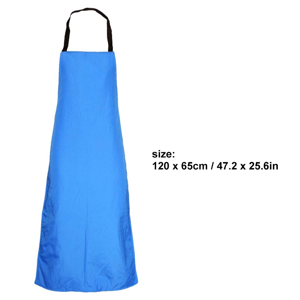 Cryo - Delantal protector de nitrógeno líquido, delantal de seguridad criogénico con tela impermeable y transpirable, delantal de trabajo resistente a bajas temperaturas para uso e