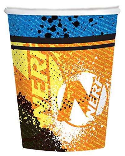 Amscan 9903923 - Nerf Blast Party Paper Cups - 8 Pack