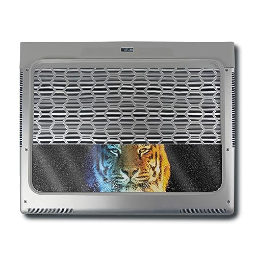 Image of MightySkins Glossy Glitter Skin Compatible With Alienware X16 R1 (2023) Full Wrap Kit - Tri-Color Tiger | Protective Durable High-Gloss Glitter Finish | Easy To Apply & Change Styles | Made in the USA
