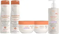 Arvensis Vegan Professional, Kit Cachinhos Naturais Infantil Cachos Arvensis 5 itens