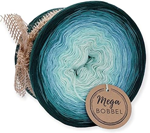 MegaBobbel Sehnsucht Farbverlaufsgarn - 50% Baumwolle/50% Polyacryl, 1500m