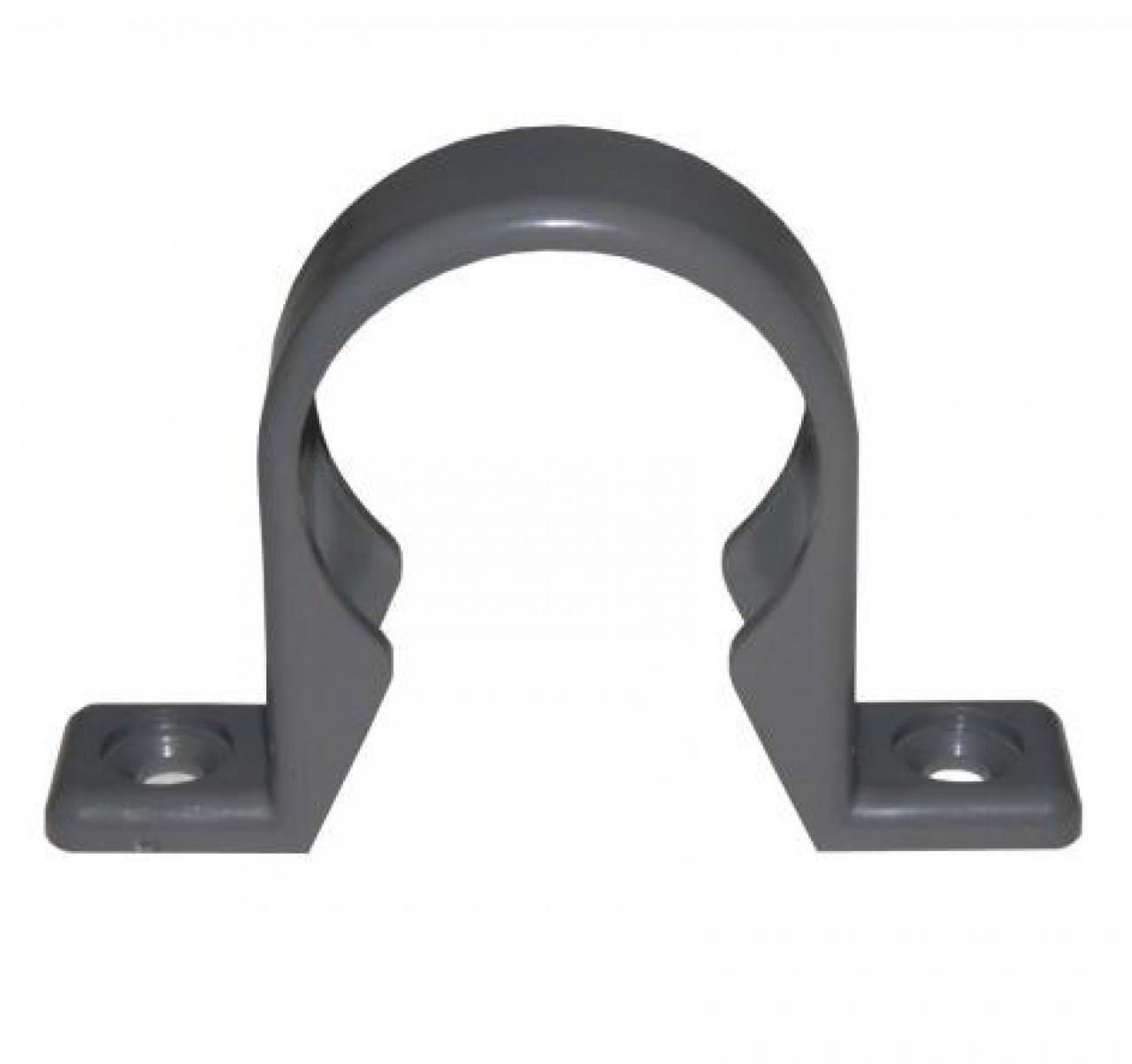 FLOPLAST Solvent Grey 40mm (43mm) Waste Pipe Clip