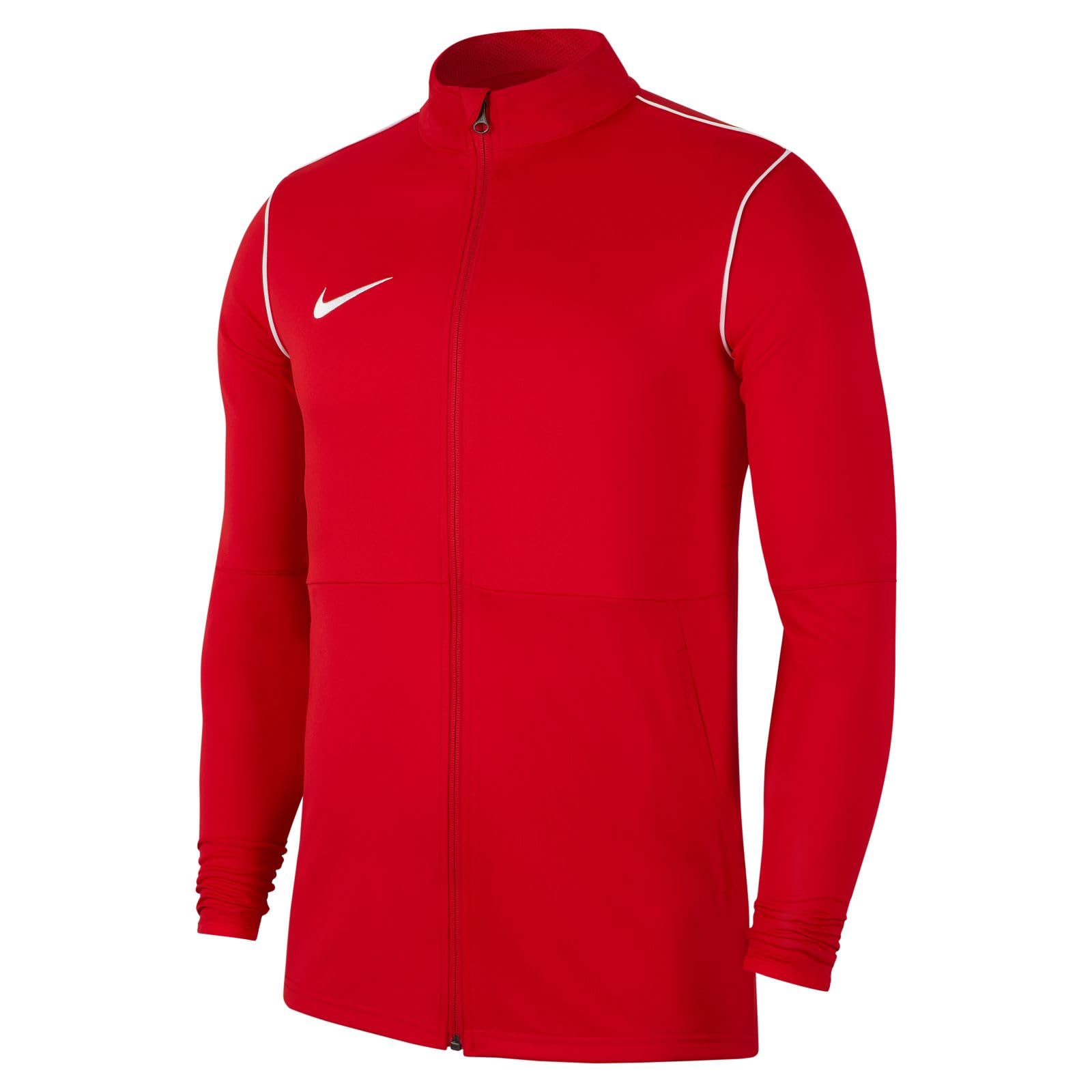 Nike FJ3026-657 Y NK DF PARK20 TRK JKT K R Jacket Unisex UNIVERSITY RED/WHITE/WHITE Size XS