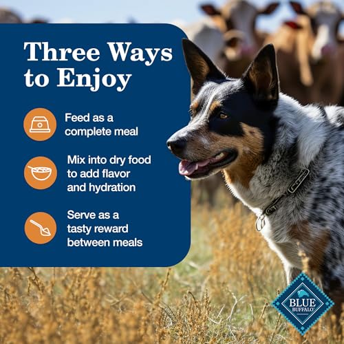 Blue Buffalo Homestyle Recipe Chicken Adult Wet Dog Food, 12.5 oz, 12 ct | Large Breed Formula, Chicken Dinner with Garden Vegetables, No Chicken By-Product, Corn, Wheat, or Soy - image 8