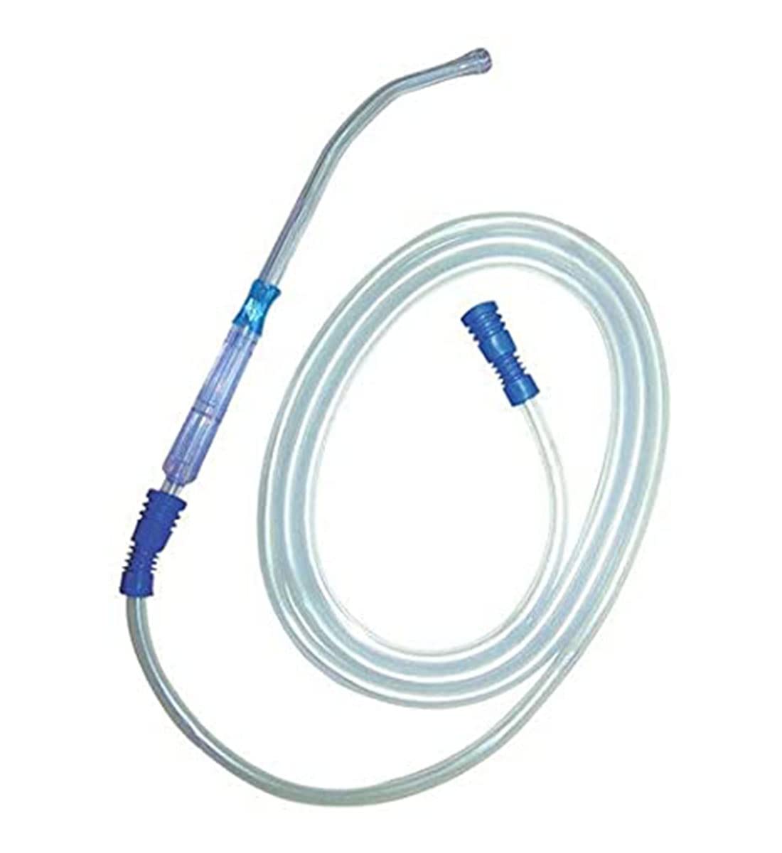 Medrop Yankaur Suction Set 370cm Long with Crown Tip Handle, Oral Suction Tip & Tubing Vented Sterile - PACK OF 2 Pcs. (B09FGJTQYX) Amazon Price History, Amazon Price Tracker