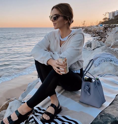 DHSO High Waisted Leggings for Women – Tummy Control Yoga Pants for Workout Athletic3