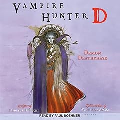 Vampire Hunter D Audiolivro Por Hideyuki Kikuchi, Yoshitaka Amano - illustrator, Kevin Leahy - translator capa
