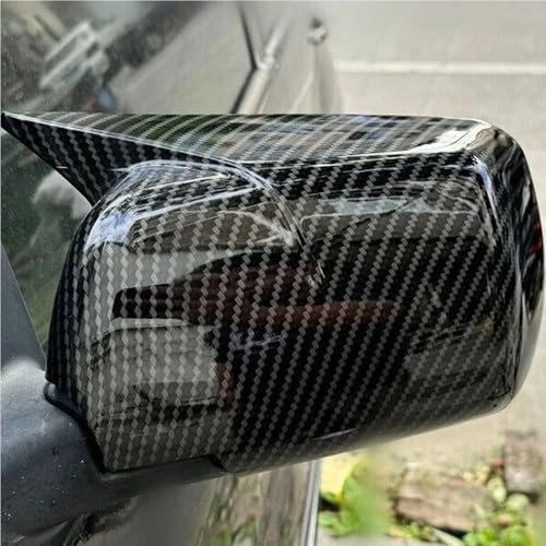 Couvercle rétroviseur carbone X5 E53 masque coque usée