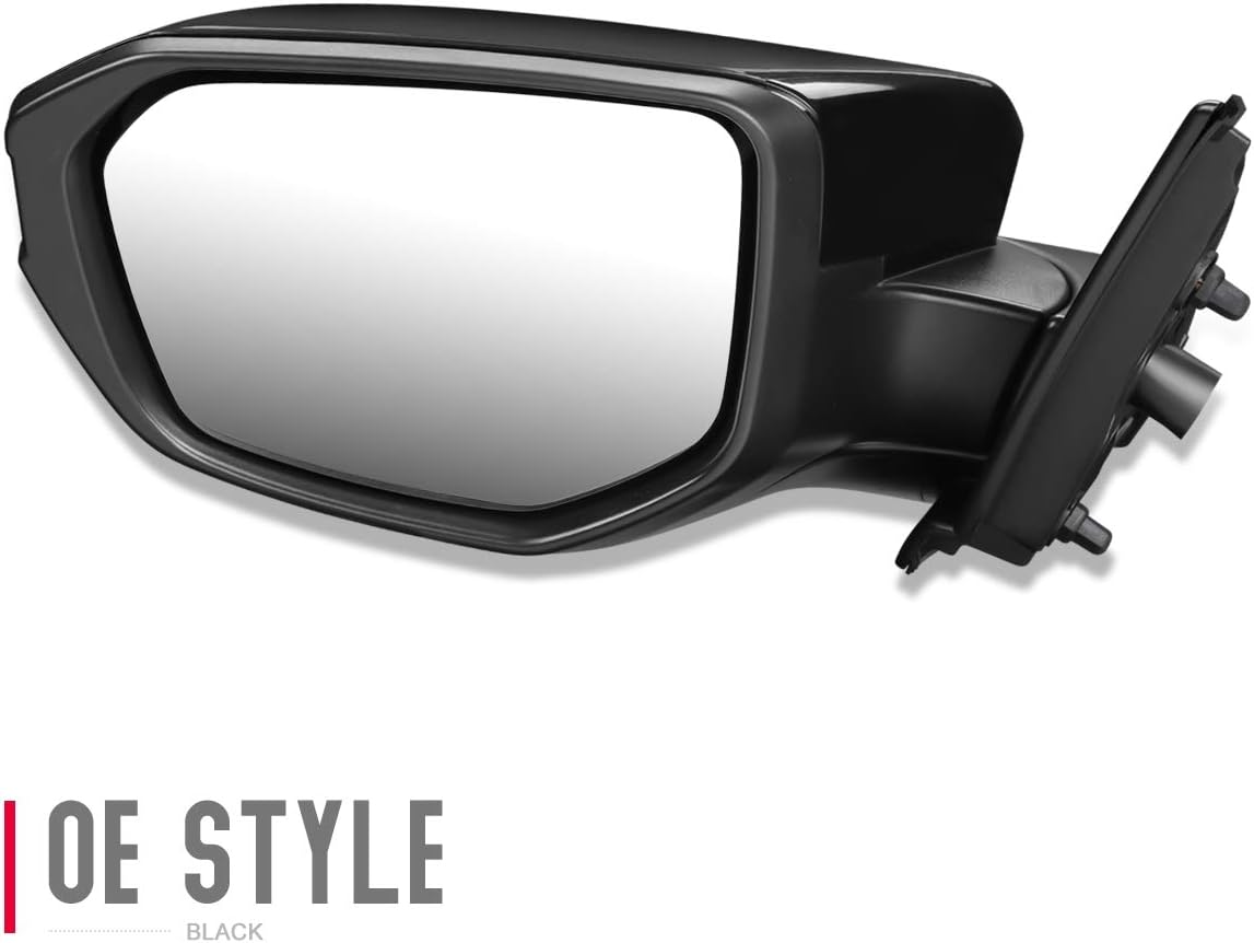 Auto Dynasty HO1320283 OE Style Powered Adjustment Driver/Left Side View Door Mirror Compatible with Civic 16-20