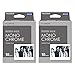 Fujifilm Instant Film 2-PACK BUNDLE SET , INSTAX WIDE MONOCHROME WW 1 (10 x 2 = 20 Shoots) for Instax Wide 300 Camera -Japan Import (2-pack)