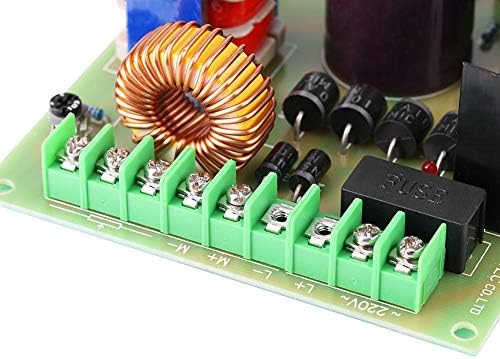 DC PWM 220V 750W High Power PWM DC Motor Speed Controller Board Stepless Adjustable for DC Excitation, Permanent Magnet, Series Excitation Motor
