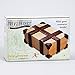 Bits and Pieces - Kamei Treasure Chest Gift Box Brainteaser Puzzle Box-Wooden Brain Teaser, Crafted of Maple and Walnut Woods - Measures 6