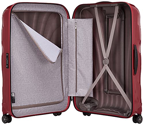Samsonite C-Lite Spinner koffer, 75 cm Hoogte x 28 cm Breedte, Chili Rood, Chili Rood, Carry-On 75 cm, C-Lite Spinner Koffer - Afbeelding 6