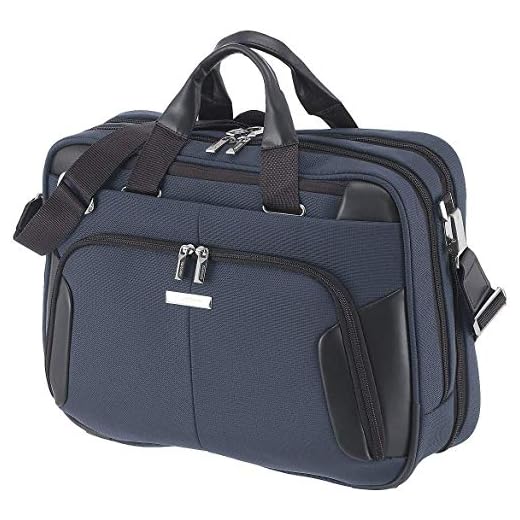 Samsonite XBR Borsa Messenger 2c 15.6" Cartella, Poliestere, Grigio/Nero, 19 ml, 44 cm