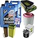 Produktbild Filter Set Inspektionspaket 10 Liter Motoröl Longtime High Tech 5W-30 MANN-FILTER Innenraumfilter Kraftstofffilter Luftfilter Ölfilter