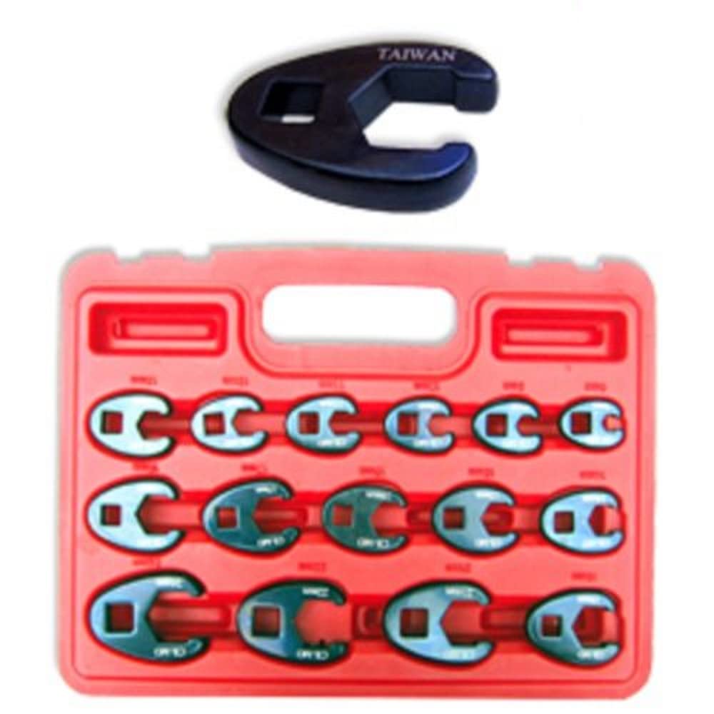 Nuovo Set di Chiavi a brugola da 15 Pezzi, metriche, 8-19 mm, Attacco 3/8" e 1/2", Jikkolumlukka