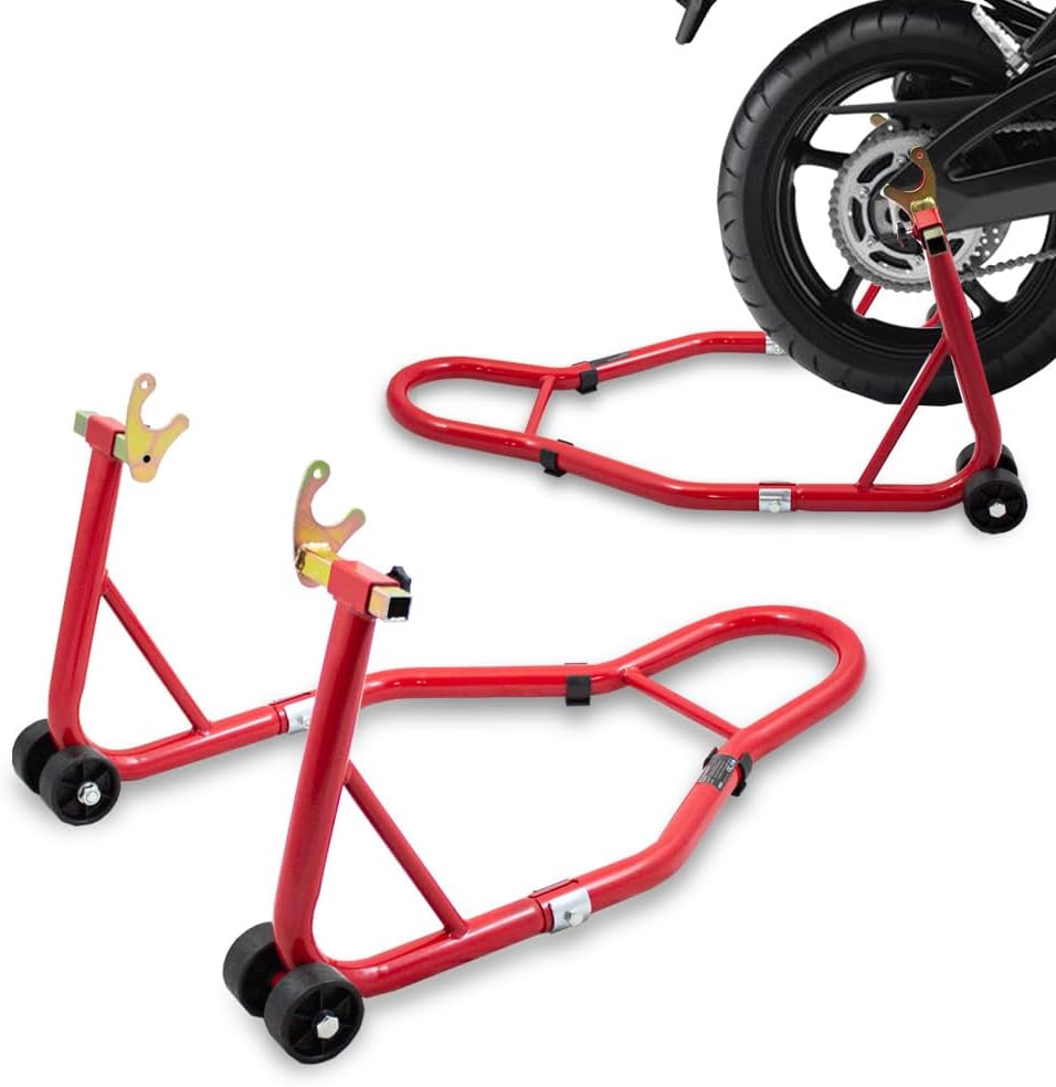 XINZI Motorradständer Für Vorderrad - Verstellbar Für 17-21 Zoll Reifen, 90-130mm Breite