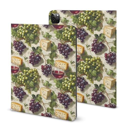 Coque iPad Pro 11 fine imprimé raisin pour travailler au café