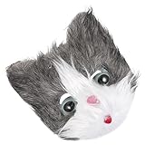 YYZTXF Kätzchenmütze für Halloween- und Festivalfestveranstaltungen, realistischer...