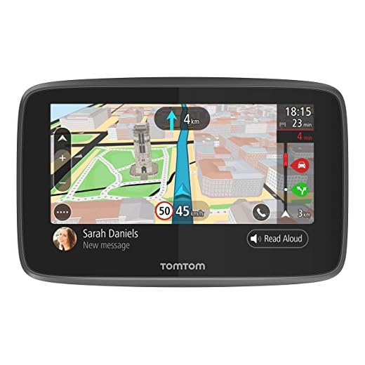 TomTom Go | GPS-Navigationssystem | für das Auto in Schwarz
