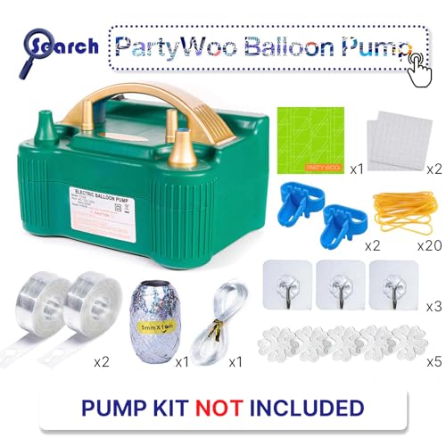 Partywoo 4711100088800 White Balloons, 140 Pcs Matte White Balloons Different Sizes Pack Of 18 Inch 12 Inch 10 Inch 5 Inch White Balloons thumb #7