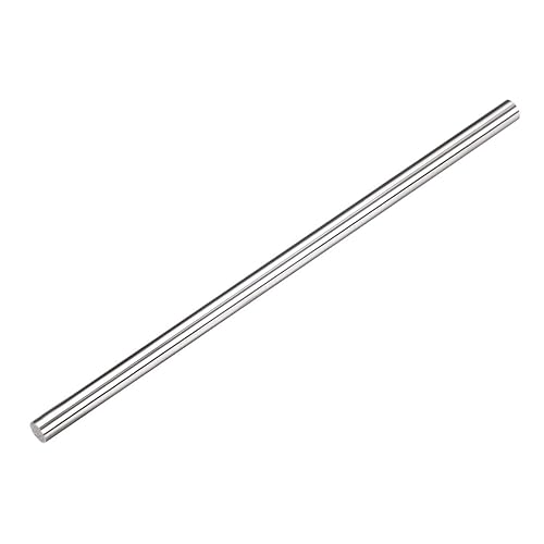 Miniatura 10 de uxcell Longitud sólida redonda del diámetro 328.1 ft m de la barra 19.7 ft m del eje de Rod Rod del torno del acero de tungsteno K30