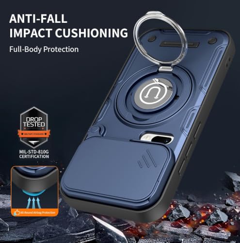 Coque Xiaomi 17 Pro antichoc noire avec support intégré et protège-caméra - 6