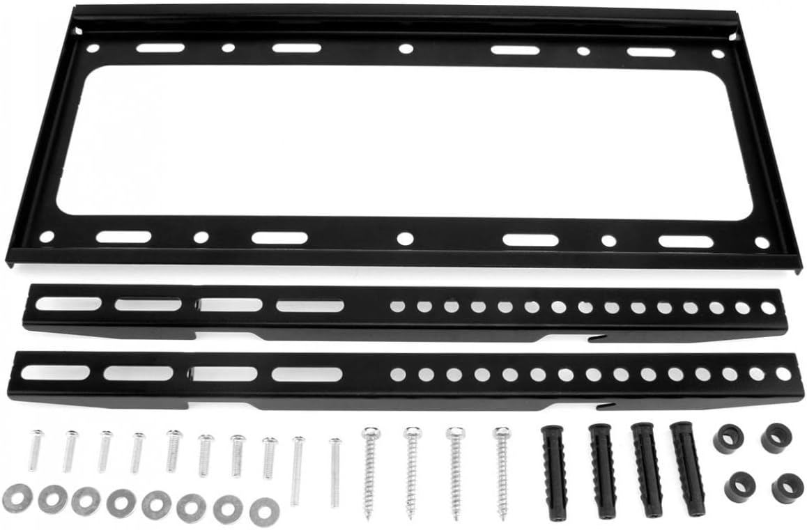 Universal Black TV Wall Mount Bracket LCD LED Frame Holder for Most 26~55 Inch Flat Panel