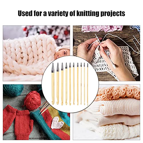 Agulhas de tricô, ganchos de crochê Robustos duráveis ​​ajustáveis ​​convenientes para chapéus para