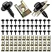 Amentalove 72 PCS Blechmutter Schraube Mutter Clip Kit, 36 Sätze Edelstahl Feder Blechnmutter und U Typ Karosserieschrauben, Kotflügelclip Blechmuttern Befestigung Clips für Auto Handtuchhalter,Edelstahl  günstig Kaufen-Amentalove 72 PCS Blechmutter Schraube Mutter Clip Kit, 36 Sätze Edelstahl Feder Blechnmutter und U Typ Karosserieschrauben, Kotflügelclip Blechmuttern Befestigung Clips für Auto