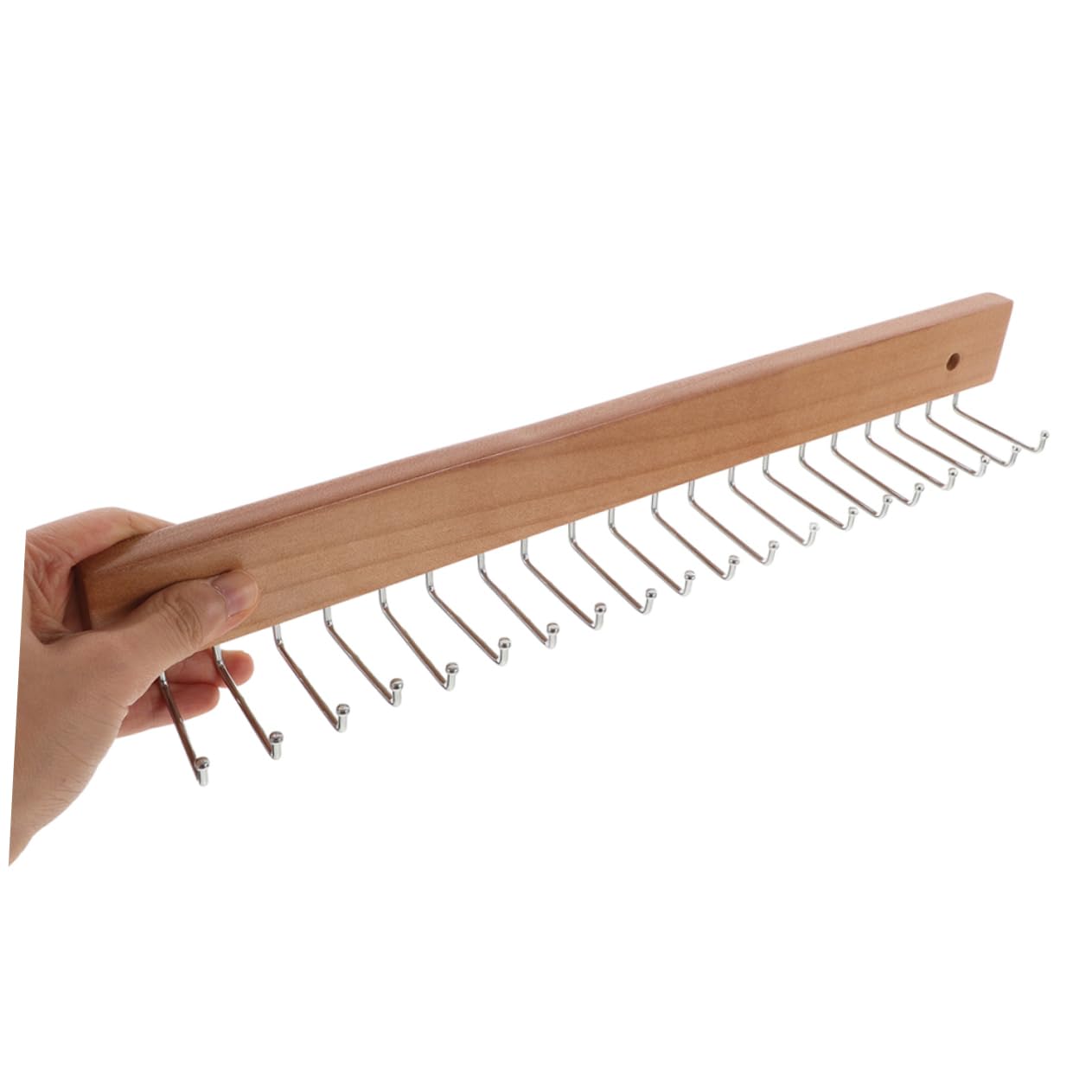 BESTYASH 2 Stück Krawattenhalter und Gürtelaufbewahrung und Eisen mit 20 Haken Einfach zu Montieren Multifunktional für Kleiderschrank und Flur Elegantes Design