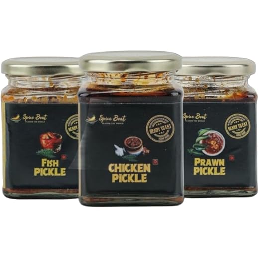 Spice Boat Pickle Combo Pack Pack of 3