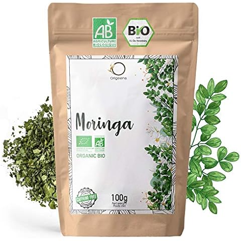 ORIGEENS MORINGA TEE BIO 100g Cover