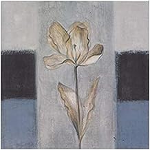 Photo Block Floral Square Grey Tableau 32 cmx32 cm - 2724798335905