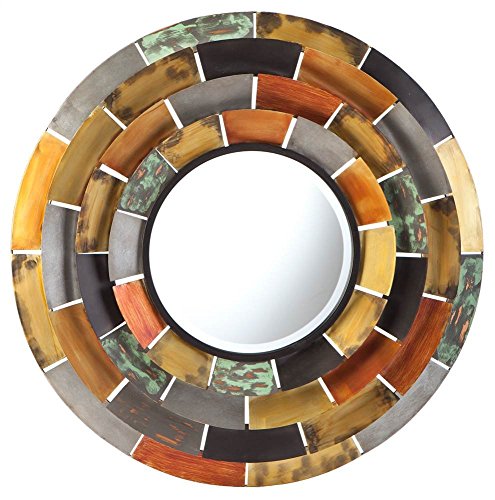 Southern Enterprises Baroda Round Decorative Mirror #TOP1