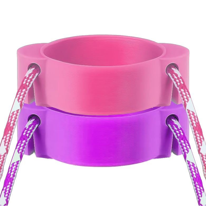 Shower Push Button Holder Lock, Hands-Free Shower Attachment for Gym, Swimming Pool, Campsite, Caravan Park, Spa, Leisure Centre & Public Showers, Durable, Easy Installation (Pink)