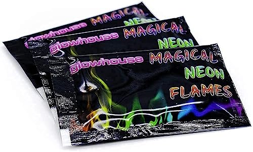 The Glowhouse Magic Neon Flames Mystical Fire Colourant (6 Pack)