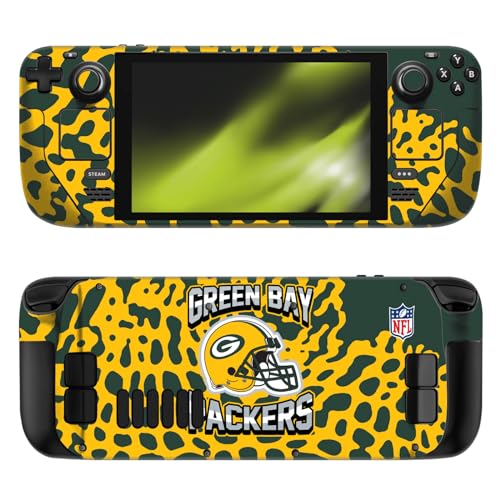 Skin vinyle Steam Deck NFL Green Bay Packers autocollant protection console