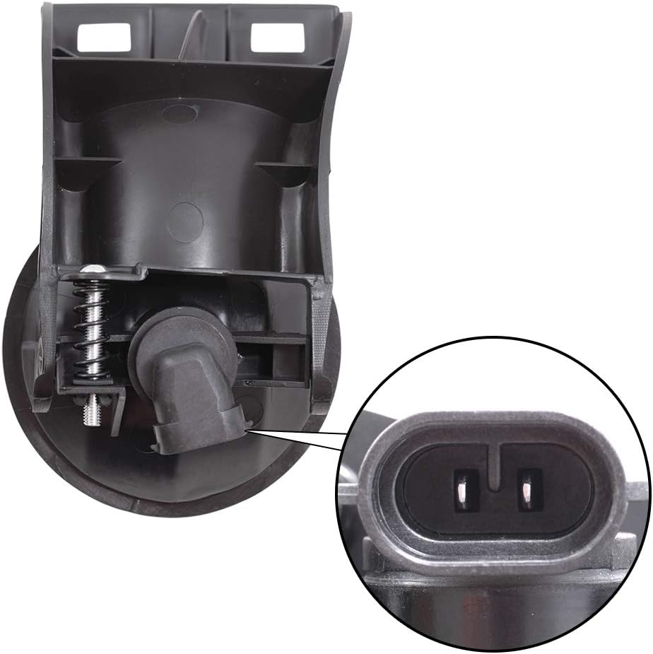 Brock Replacement Passengers Fog Light Assembly Compatible with 1999-2002 Pickup Truck 55076940AB