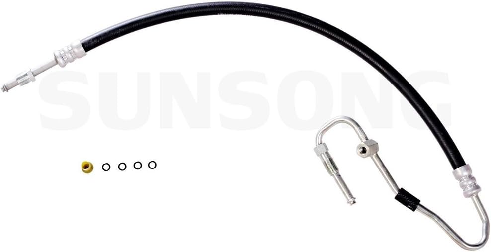 Sunsong 3403253 Power Steering Return Line Hose Assembly