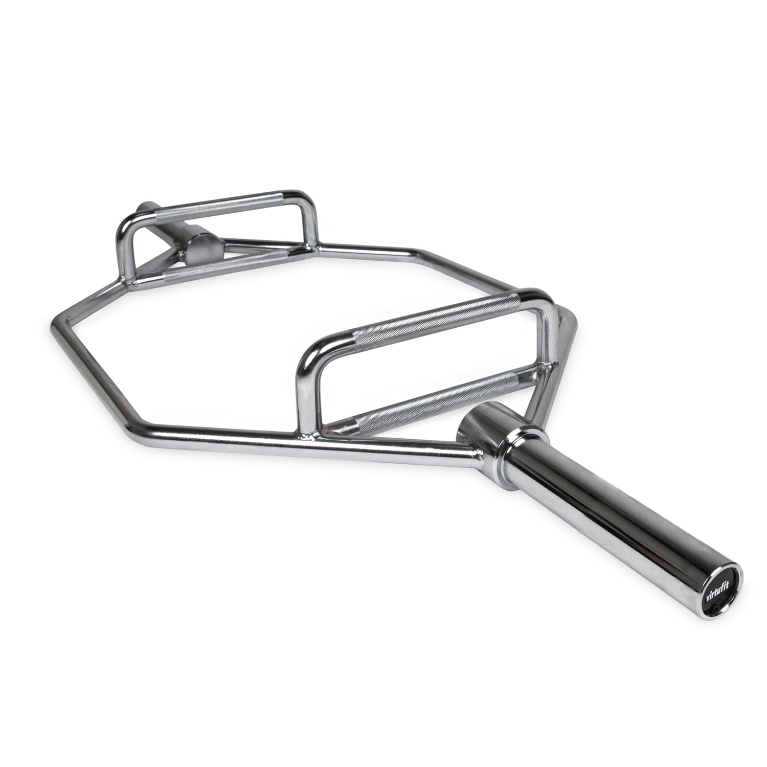 VirtuFit Hex Bar - Barra olimpica per sollevamento, sollevata da terra, sollevata dalle spalle, 140 cm, 226 kg
