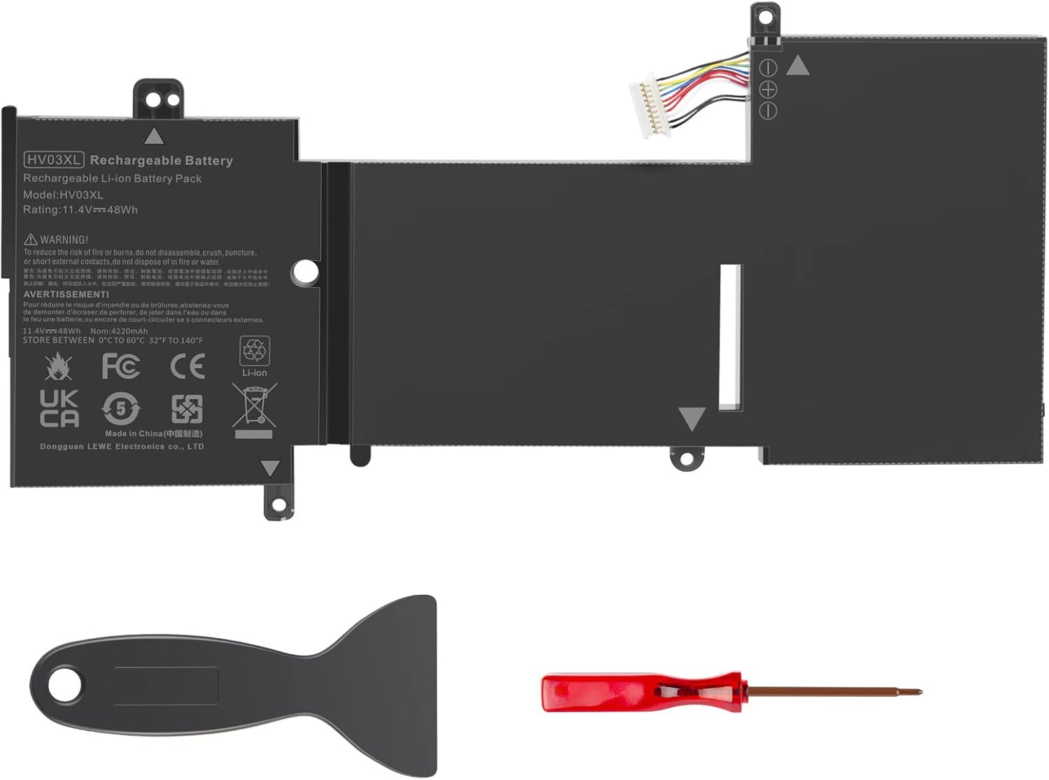 TREE.NB Spare Battery for HP X360 310 G2 K12 Series HV03XL HSTNN-LB7B 817184-005 818418-421 TPN-Q164
