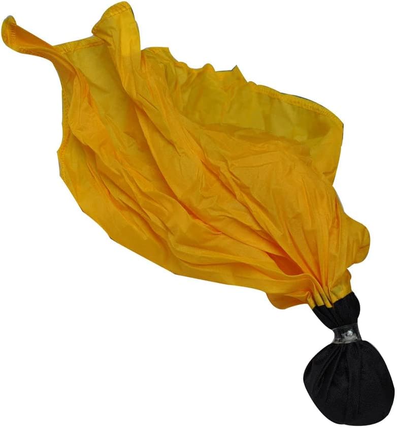 Smitty | ACS-511 | Football Lacrosse | Officials Penalty Flag Banded with Weight Ball (Gold w/Black Ball)