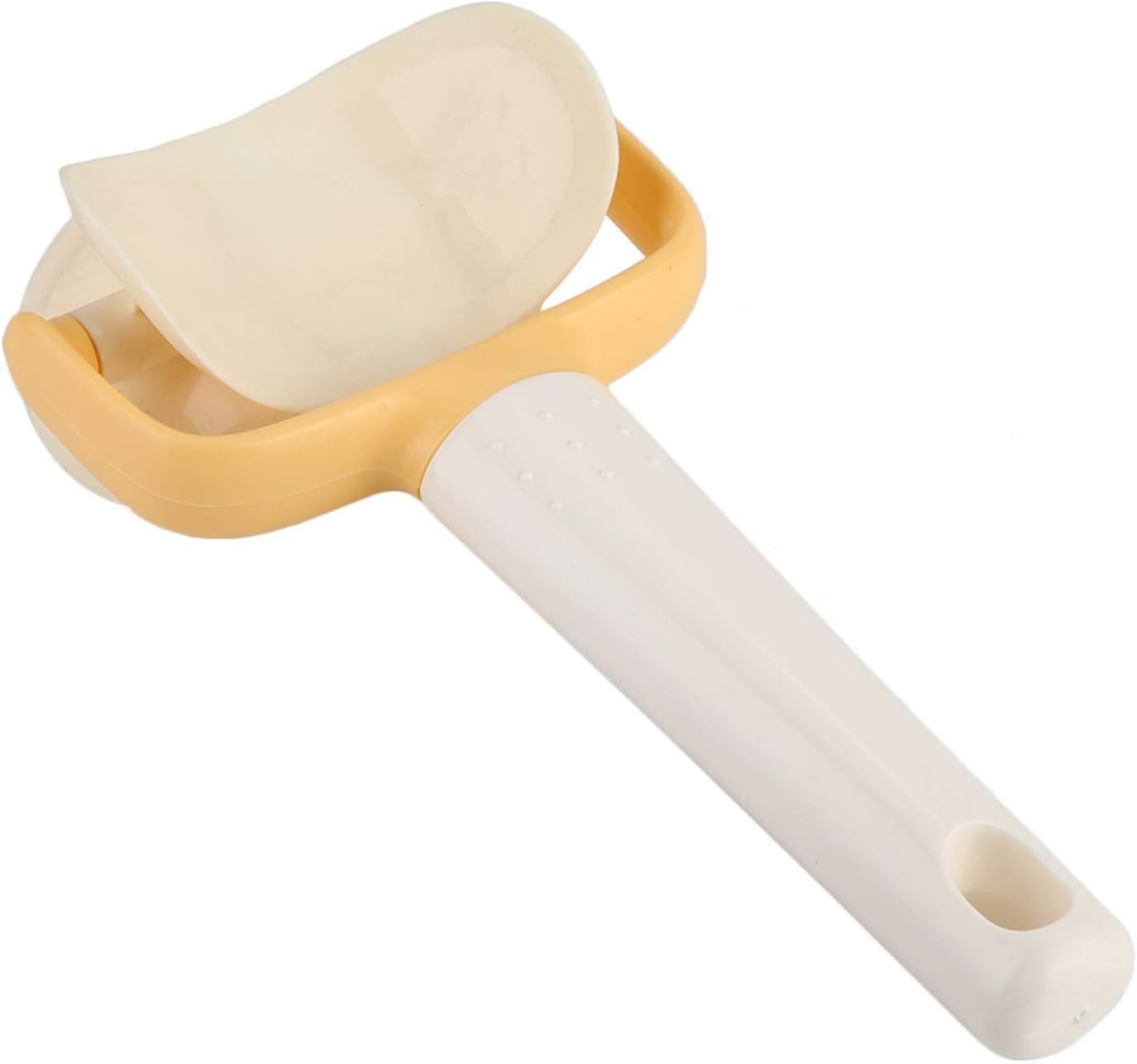 KUIKUI 3 Types Biscuit Rolling Crimped Cutter, Biscuit Mold Maker Stamp Roller Cookie Cutter Pastry Dumpling Rolling Embossing Baking Cake Decorating Tools (Round)