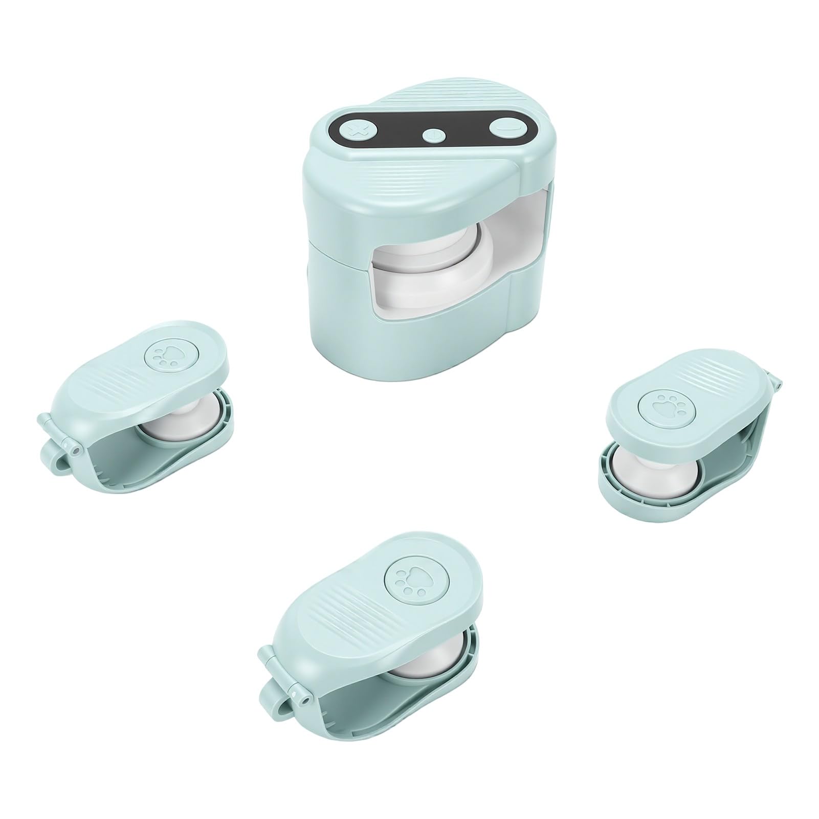 Dpofirs Juguete Interactivo para Perseguir Gatos, Juguete Electrónico Inteligente para Gatos con Control Remoto para Jugar en Casa (Green)