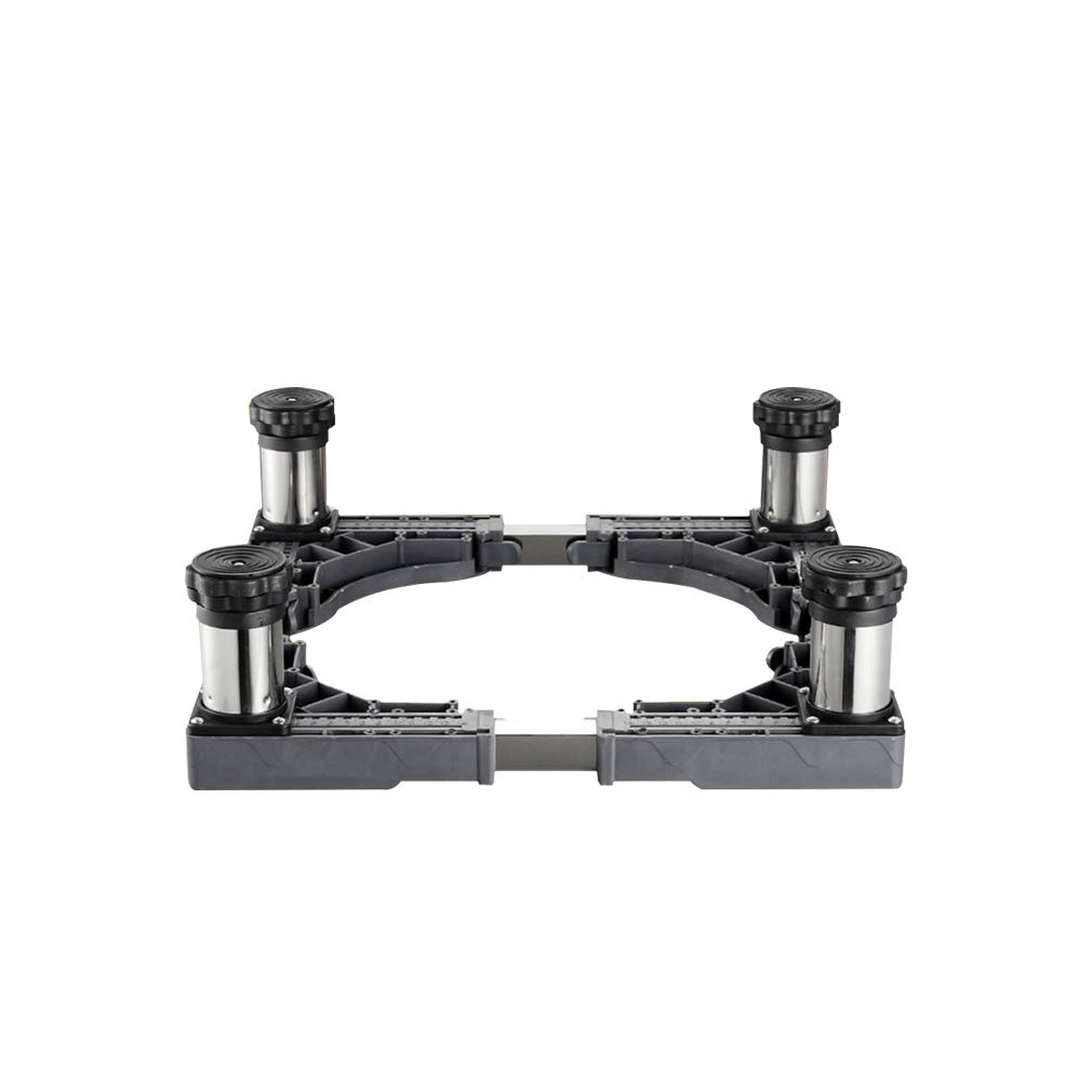 Base de soporte para lavadora Base ajustable multifuncional Altura 14-17 cm Base para electrodomésticos para lavadora Cocinas a prueba de humedad Secadora Bandejas de piso Longitud/Ancho 40-65 cm Má