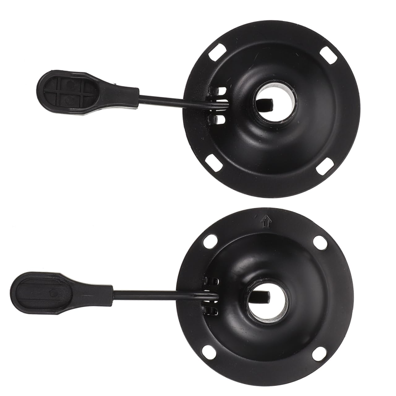 Plaque pivotante pour remplacement facile de support de chaise de bureau et embase basculante