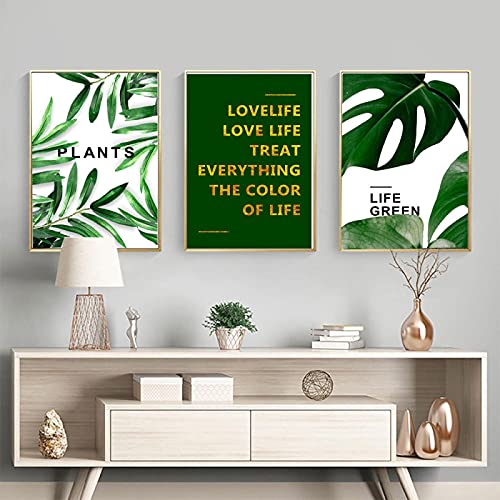 Affiches murales scandinaves modernes 70x100 cm lot de 3 toiles de décoration sans cadre